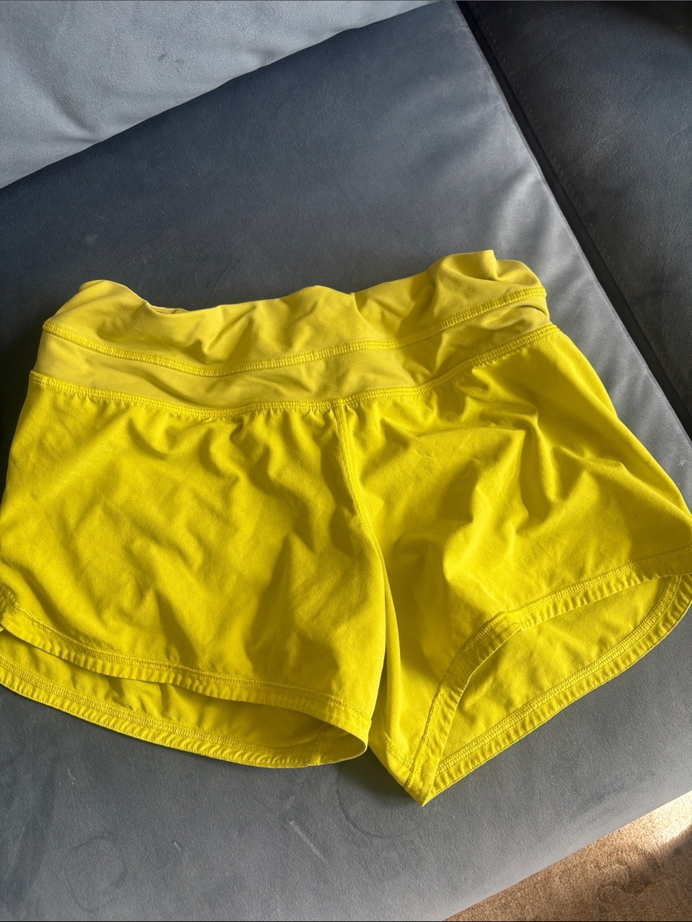 lululemon athletica Yellow Women's Athletic Shorts